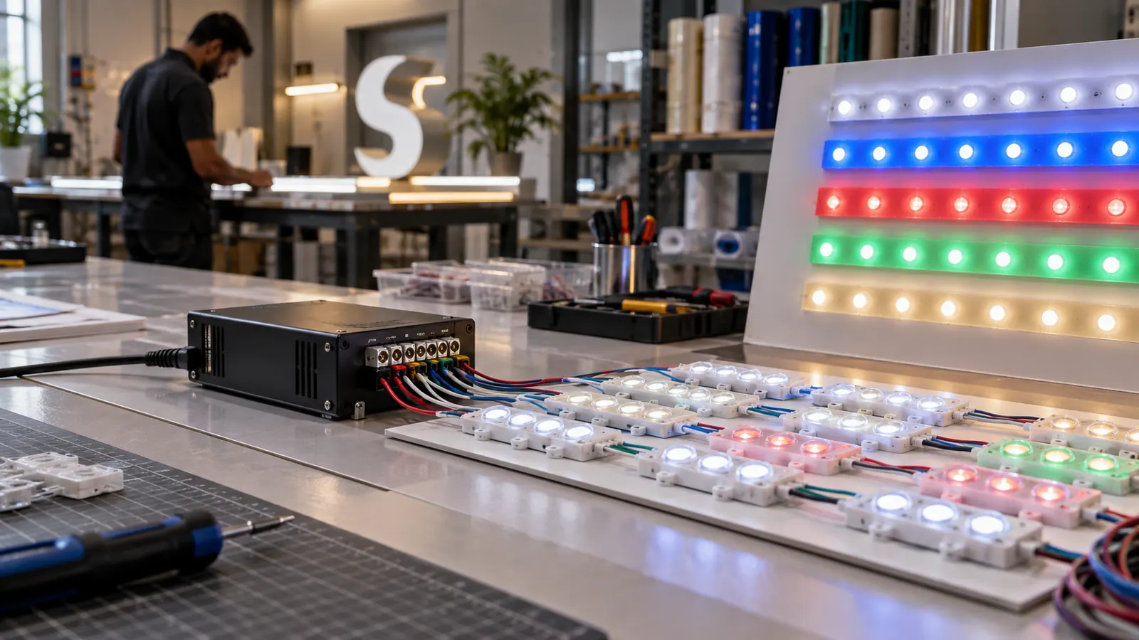 CPB led module controllers application