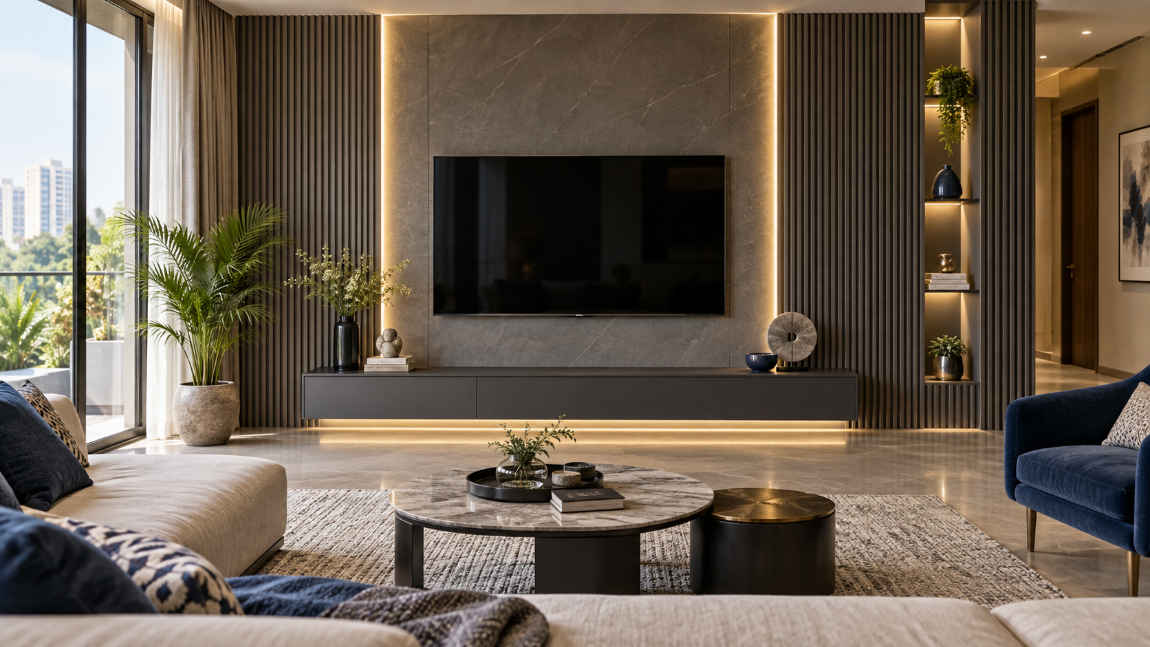 OPTIGLAS fluted panels