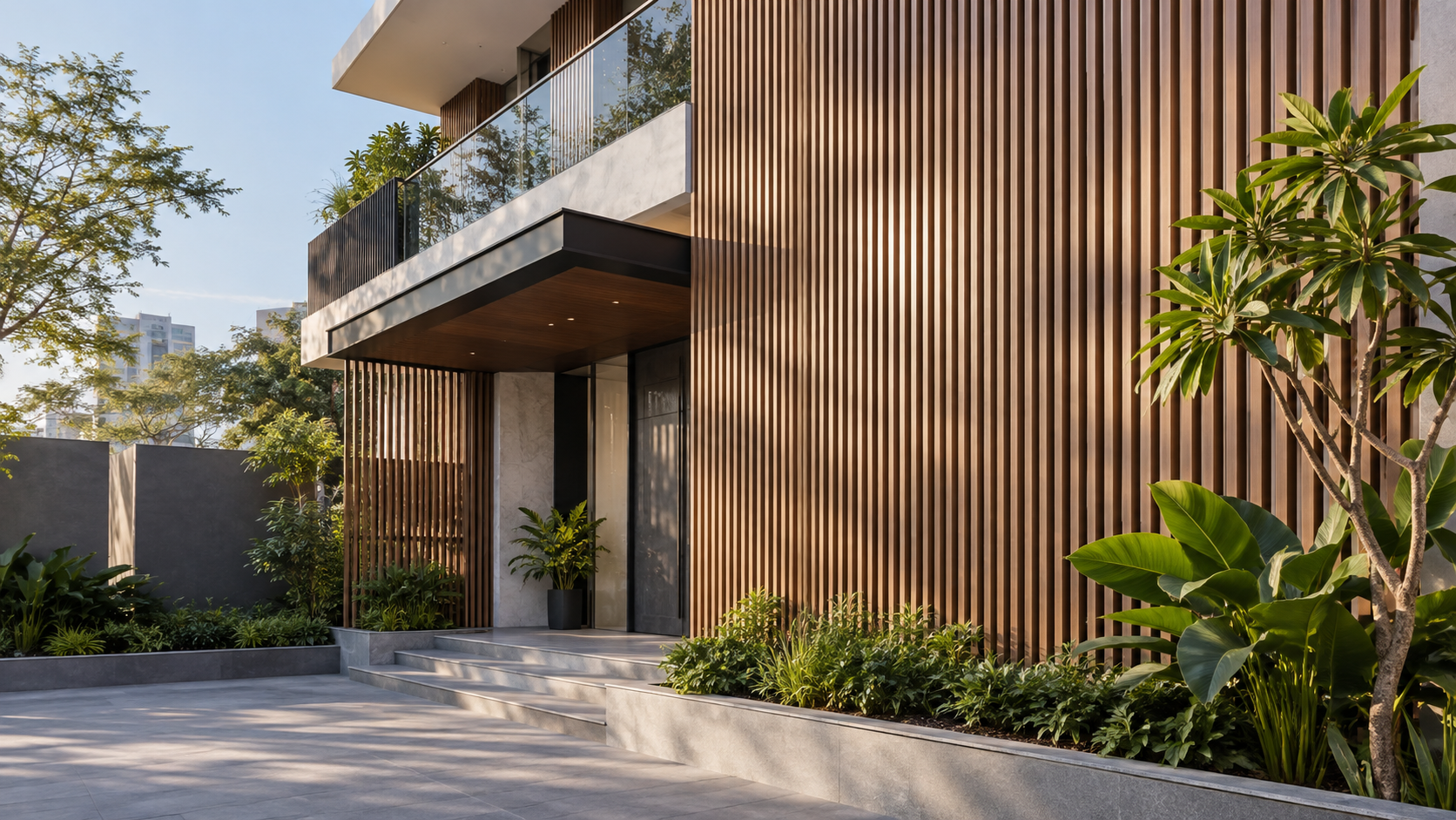 Exterior architectural louvers