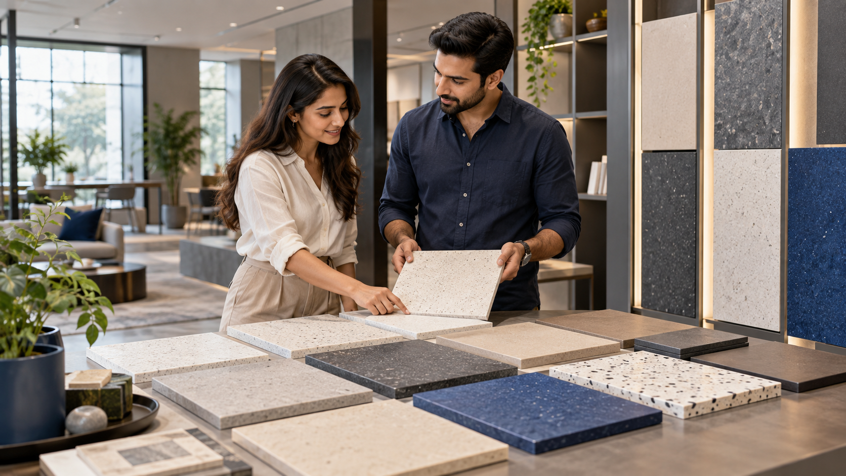 OPTIGLAS current material finishes