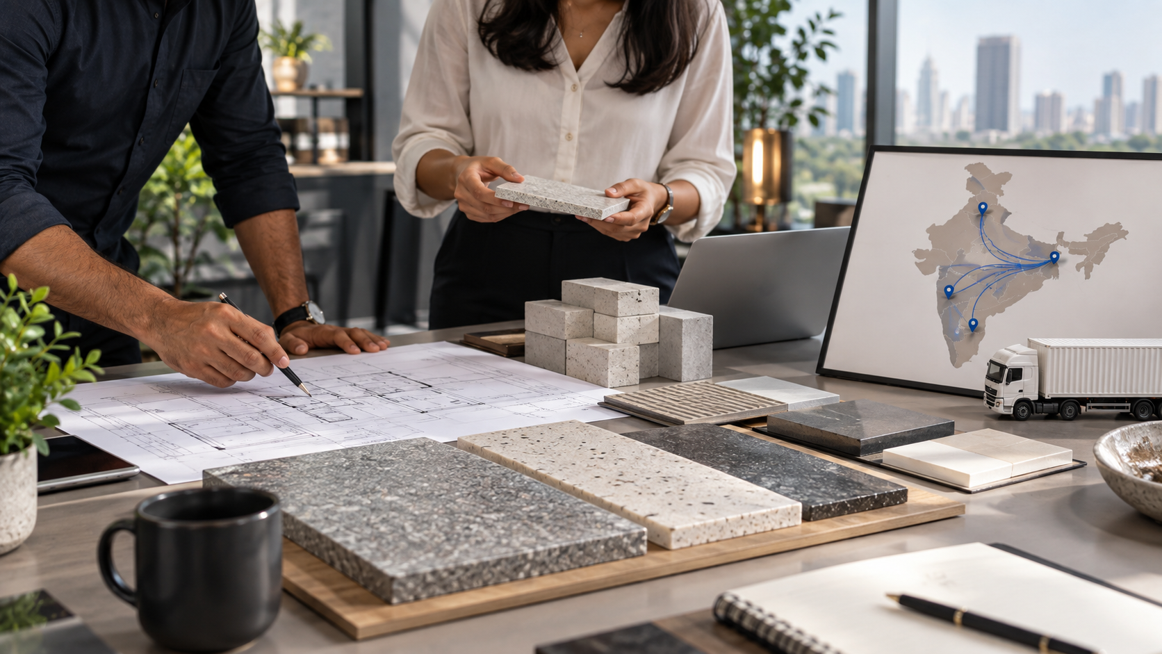 Preparing a material enquiry